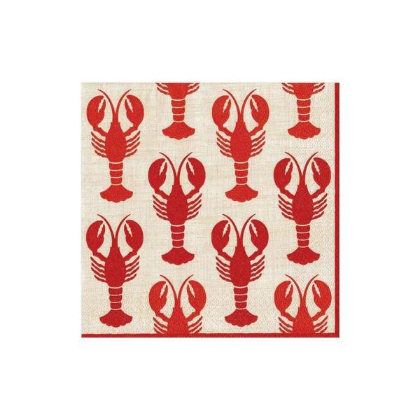 CASPARI LOBSTERS LUNCH SERVIETT 20 PER PAKKE