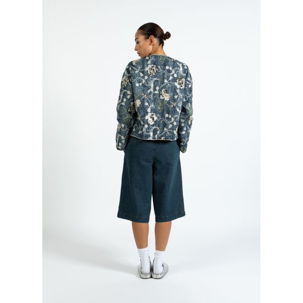 SEQUINS DENIM JACKET