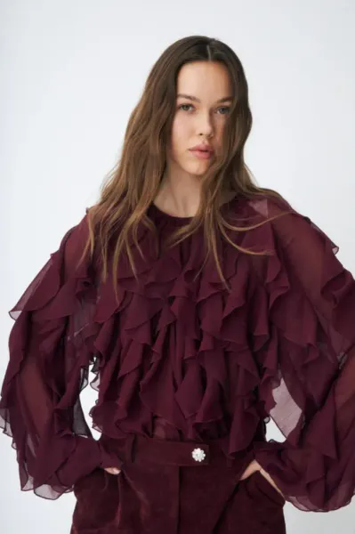 Ryacras Blouse Bordeaux