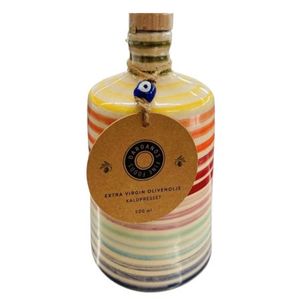 Hovedbilde Dardanos EVOO h&aring;ndmalt Regnbue keramikkfl. 500ml